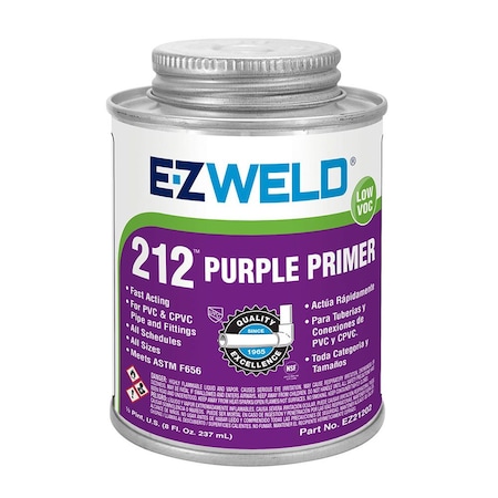 Thrifco Plumbing 8 Oz Purple Primer 6622214